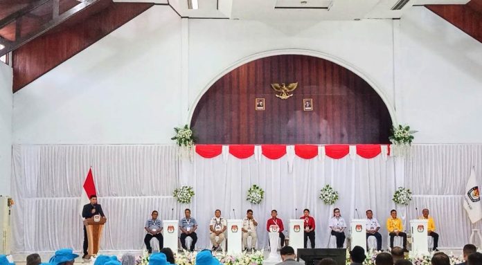 Debat Paslon Bupati dan Wabup Sukses Digelar KPU Talaud