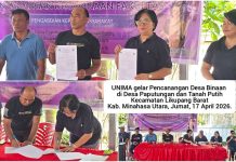 Wujud Tri Dharma PT, FBS UNIMA Canangkan Paputungan dan Tanah Putih sebagai Desa Binaan 2026