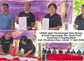 Wujud Tri Dharma PT, FBS UNIMA Canangkan Paputungan dan Tanah Putih sebagai Desa Binaan 2026