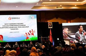 Bawaslu Minut Ikuti Rakornas Evaluasi Pemberian Keterangan dalam Perselisihan Hasil Pemilu 2024