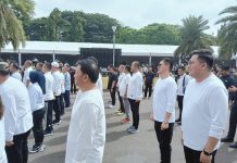 JG-KWL Ikut Gladi Pelantikan Kepala Daerah di Monas