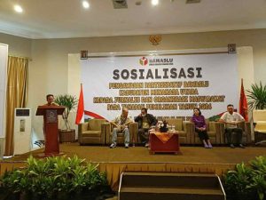Bawaslu Minut Gelar Sosialisasi Partisipatif Ormas dan Jurnalis dalam Pilkada 2024