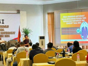 Bawaslu Minut Gelar Sosialisasi Partisipatif Ormas dan Jurnalis dalam Pilkada 2024