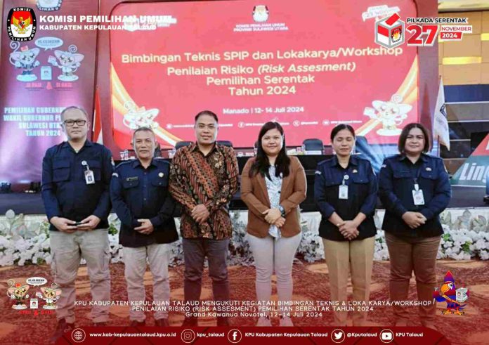KPU Talaud Ikuti Bimtek SPIP Dan Loka Karya/Workshop Penilaian Risiko